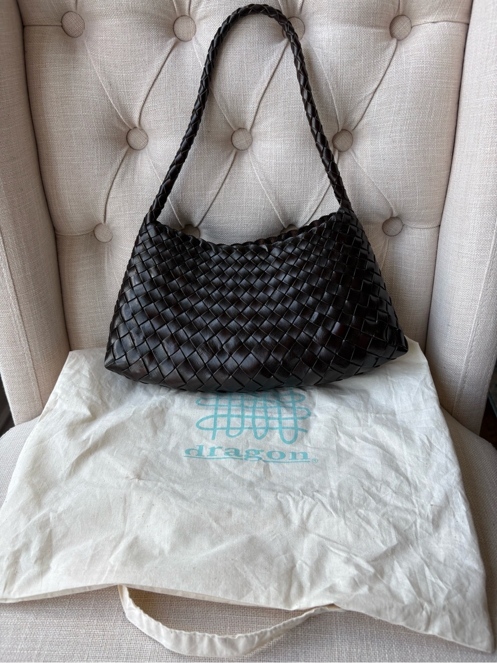 Dragon Diffusion Rosanna Bag in Dark Brown